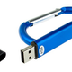 Illustration for article titled Climb Every Mountain, Ford Every Data-Stream with USB Flash Drive Carabiner